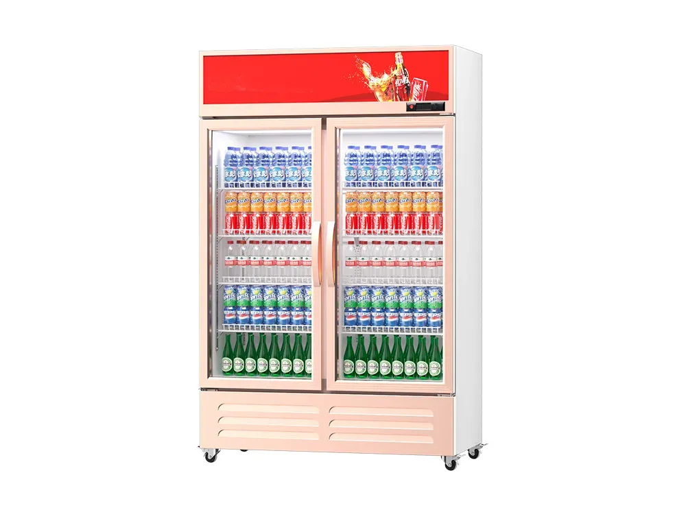 Direct-cooling beverage display cabinet